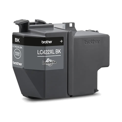 Cartucho XL original Brother de tinta preto Duração estimada: até 3.000 páginas (segundo ISO/IEC 24711) - Brother LC422XLBK