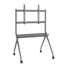 NAPOFIX SUPORTE CHAO MOVEL HORIZONTAL 50">86" PRETO VWA1165 - Napofix VWA1165