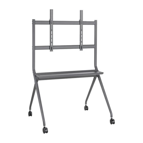 NAPOFIX SUPORTE CHAO MOVEL HORIZONTAL 50">86" PRETO VWA1165 - Napofix VWA1165