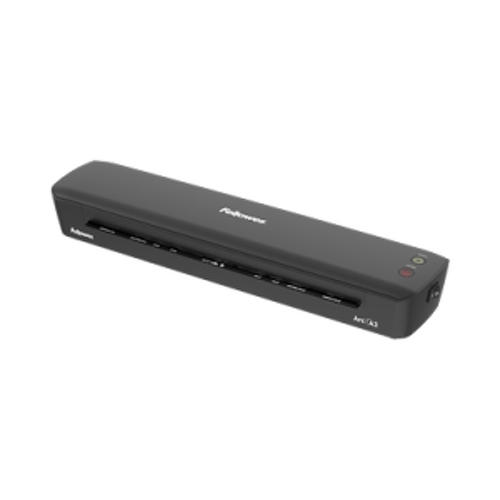 Fellowes ARC A3 Plastificadora Domestica A3 - Para Fundas de hasta 80 Micras - Calentamiento en 4 Minutos - Sistema Anti-Atasco - Apagado Automatico - Incluye 10 Fundas - Fellowes 100016948