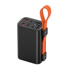 Leotec Power Bank 30000mAh 100W PD - Compatível com computadores portáteis - Ecrã LCD - 2x USB-A, 2x USB-C - Leotec 220172