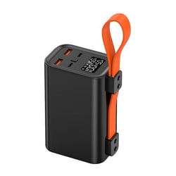 Leotec Power Bank 30000mAh 100W PD - Compatível com computadores portáteis - Ecrã LCD - 2x USB-A, 2x USB-C - Leotec 220172