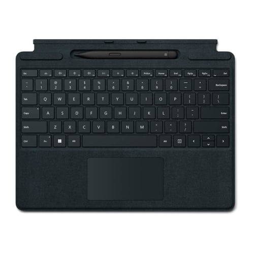 Microsoft Capa Type Cover para Surface PRO 10 + Caneta, Preto - Microsoft 8XB-00149