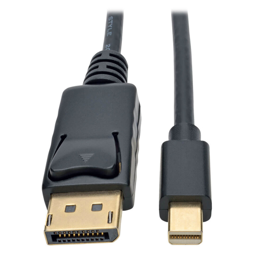 EATON TRIPP LITE MINI DISPLAYPORT TO DISPLAYPORT ADAPTER CABLE (M/M 4K 1.8 M - Eaton P583-006-BK