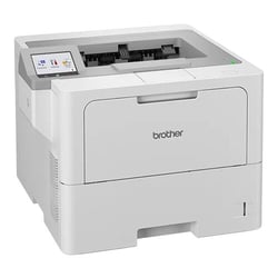 Impressora laser monocromática de alto rendimento, duplex automático, rede cablada e WiFi opcional - Brother HL-L6410DN