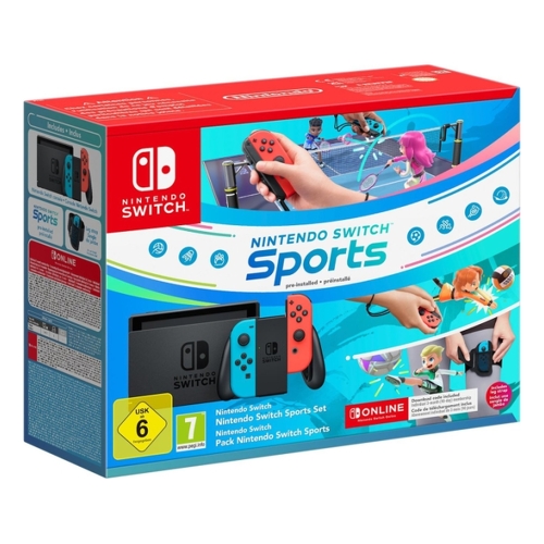 Console Nintendo Switch + Nintendo Switch Sports + NSO 12 meses - Nintendo 10014336