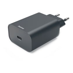 Carregador USB-C PD 45W Rápido Cinza - Hama HAM86443