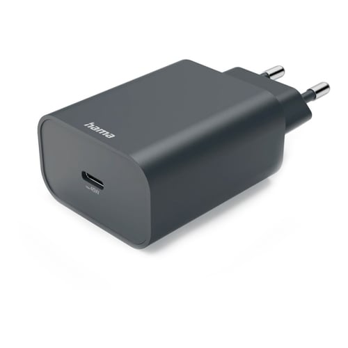 Carregador USB-C PD 45W Rápido Cinza - Hama HAM86443