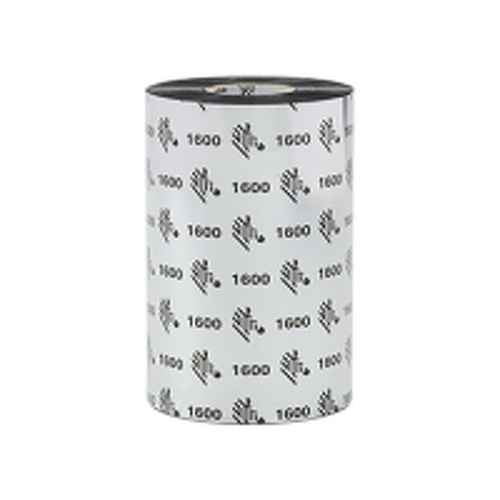 Film Cera 083mmx450mts 1600 ZEBRA 18 Rolos - Zebra ZEB01600BK08345