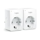 TP-LINK TAPO P100(2) MINI TOMADA INTELIGENTE WIFI (2UNID) - TP-Link TAPO P100(2-PACK)
