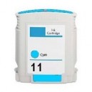 HP 11 Cyan Cartucho de tinta genérico - Substitui C4836A - HI-11CY