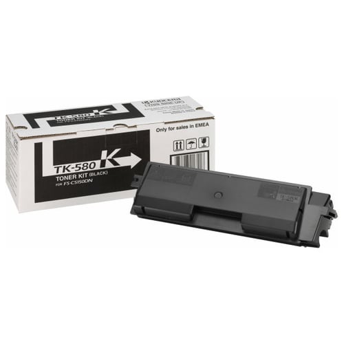KYOCERA TK-580K toner 1 unidade(s) Original Preto - Kyocera TK580K