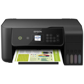 Epson EcoTank ET-2721, Jato de tinta, Impressão a cores, 5760 x 1440 DPI, Digitalização a cores, A4, Preto - Epson C11CH42408