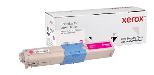 Cartucho de Toner Genérico Xerox Everyday OKI C510/C530/MC561/MC562 Magenta - Substitui 44469723 - Xerox 006R04272