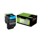 Toner Original Ciano para Lexmark CX310/CX410/CX510 - 80C20C0/80C20CE/802C - Lexmark 125553