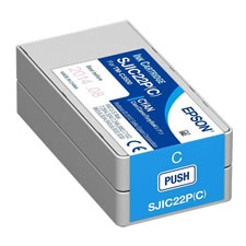 Epson SJIC22P(C) tinteiro 1 unidade(s) Original Ciano - Epson C33S020602