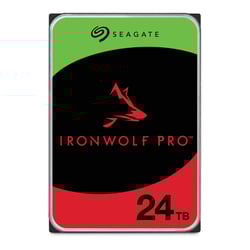 HDD 24TB IronWolf Pro 3.5" 6Gb/s SATA III, 7200 RPM, 512mb Cache » válido para unid faturadas até 31 de março ou fim de stock - Seagate ST24000NT002