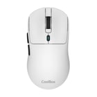 Coolbox W03 Raton Gaming Inalambrico 10000dpi - 7 Botones - Sensor Pixart 3325 - Color Blanco - Coolbox COO-MOU-W03-W
