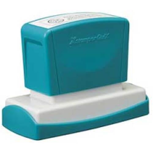 Carimbo 22x69mm Preto Xstamper Quix Q18B 1un - Xstamper XST-Q18B