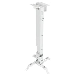 Tooq Suporte de Teto Universal para Projetor - Inclinação e Rotação - Peso Máximo 20Kg - Branco - Tooq PJ2012T-W