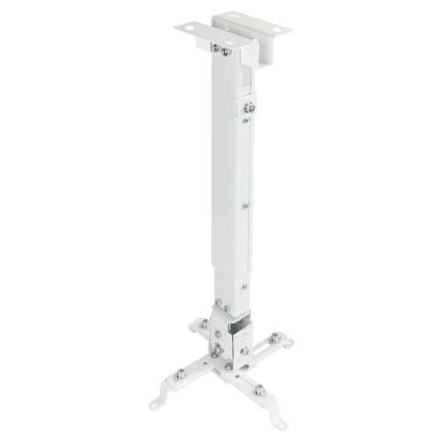 Tooq Suporte de Teto Universal para Projetor - Inclinação e Rotação - Peso Máximo 20Kg - Branco - Tooq PJ2012T-W