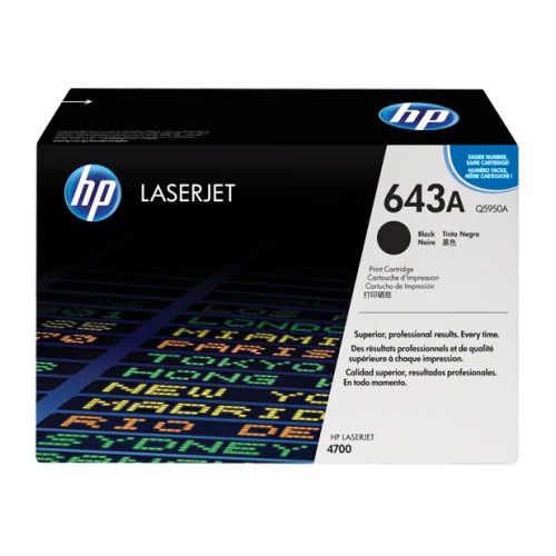 HP Toner LaserJet Original 643A Preto - Q5950A