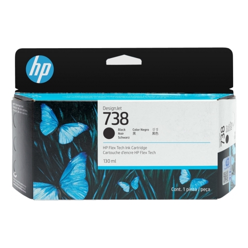 HP 498N4A Negro Cartucho de Tinta Original - 738 - HP 289287