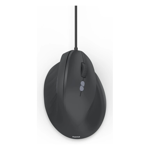 Hama Rato USB Ergo ECM-500R, preto, ótico, com 7 botões, preto - Hama 00173086
