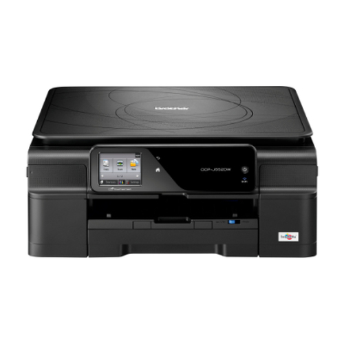 Brother DCP-J552DW, Jato de tinta, Impressão a cores, 6000 x 1200 DPI, A4, Impressão directa, Preto - Brother DCPJ552DW