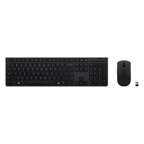 LENOVO PROFESSIONAL WIRELESS RECHARGEABLE KEYBOARD AND MOUSE COMBO PT - Lenovo 4X31K03957