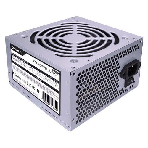 Fonte de alimentação Unykach ATX 500W 500W ATX - ventoinha de 120mm - Unykach 52099