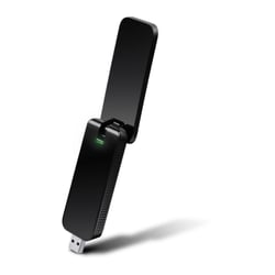 Adaptador USB 3.0 sem fios TP-Link Archer T4U Dual Band AC1300 - Até 1200Mbps (867+400) - IEEE 802.11ac - Botão WPS - TP-Link Archer T4U