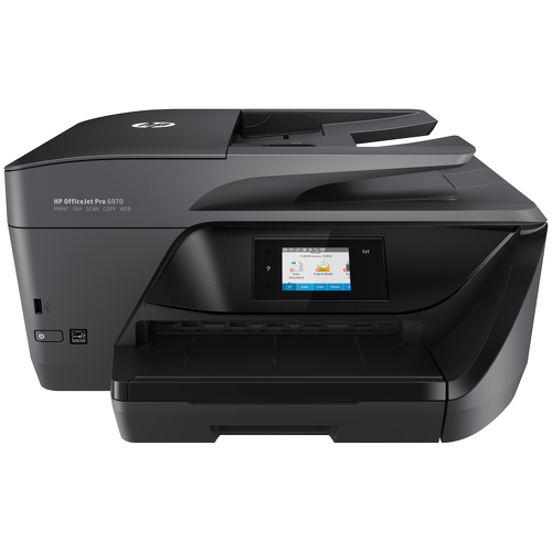 HP OfficeJet 6970, Jato de tinta térmico, Impressão a cores, 600 x 1200 DPI, A4, Impressão directa, Preto - HP T0F33A