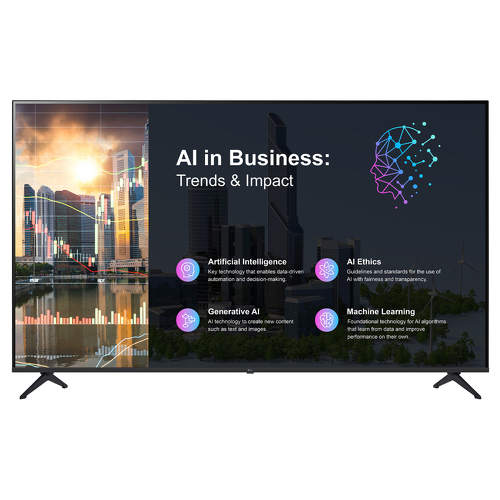 LG Televisão LED de 50", UHD 4K, Smart TV, Supersign Hospitality TV 50PK640S - LG 50PK640S