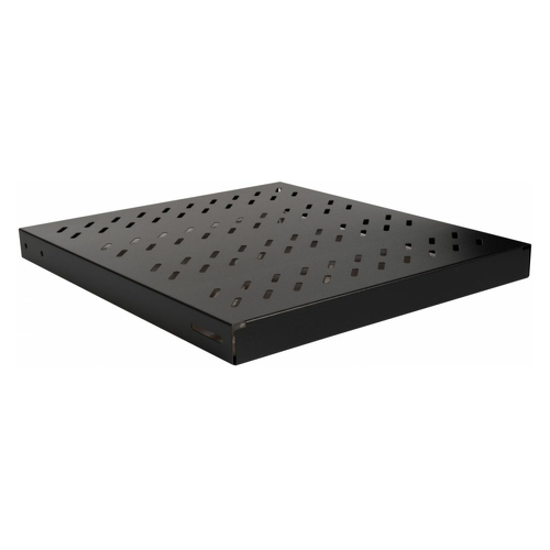 EQUIP VARIABLE SHELF FOR 19´ CABINETS 1U 500MM DEPTH BLACK - Equip EZVS-19-1-50-B