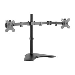 NAPOFIX SUPORTE DE SECRETARIA AUTOPORTANTE 2 DISPLAYS 13">32" DM1201H - Napofix DM1201H