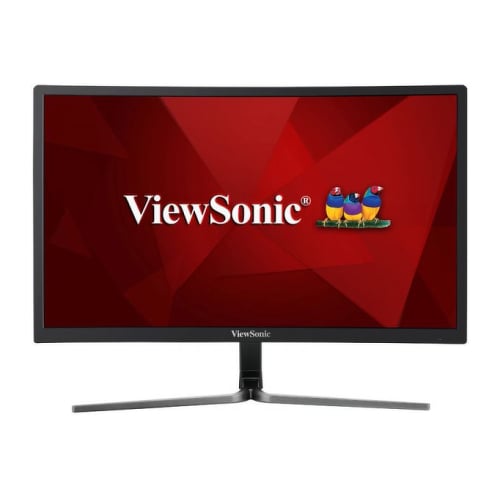 VIEWSONIC MONITOR VA 24" (23.6") 16:9 FHD CURVO DVI HDMI DP COLUNAS VX2468-C-MHD - ViewSonic VX2458-C-MHD