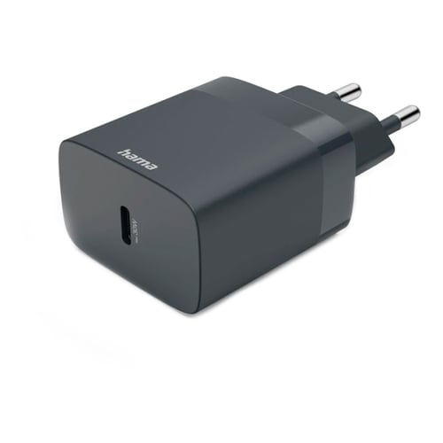Carregador USB-C PD 30W Rápido Cinza - Hama HAM86442