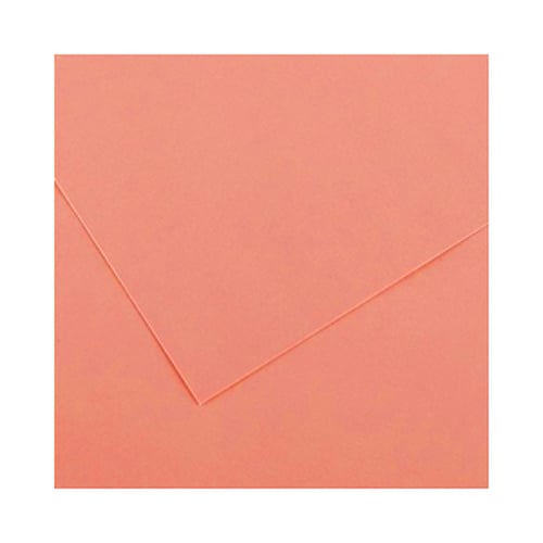 Cartolina 50x65cm Coral 185g 1 Folha Canson - Canson 17280164