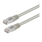 Equipar Cabo de Rede UTP Cat 6 - Patch Cord de 5m - Cor Bege - Equip EQ625414