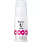 Frasco de tinta original Magenta Canon GI51 - GI51M/4547C001 - Canon GI51M