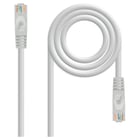 Cabo de rede nanocabo RJ45 LSZH CAT.6A UTP AWG24 - 25 cm - Cor cinza - Nanocable 10.20.1800-L25