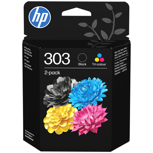 HP 303 Ink Cartridge Combo 2-Pack - HP 3YM92AE#LS1