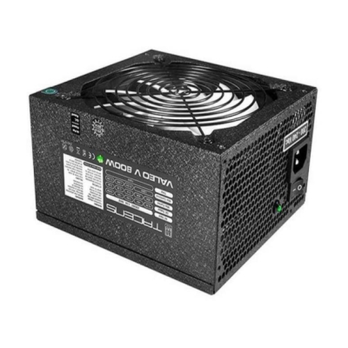 Fonte de alimentação Tacens Valeo V 800M 800W ATX - PFC ativo - Ventoinha de 140mm 12dB - 80 Plus Silver - Cablagem modular - 158x150x86mm - Cor preta - Tacens 1VV800M