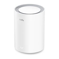 Sistema WiFi Mesh Cudy BE3600 7 Gigabit Dual Band - Velocidade de até 1000 Mbps - 3 Portas - Antenas Internas - Branco - Cudy M3600(1-Pack)