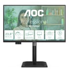 AOC MONITOR IPS 24" (23.8") 16:9 FHD 4MS 120HZ HDMI DP USB COLUNAS HAS 24P4CV - AOC 24P4CV