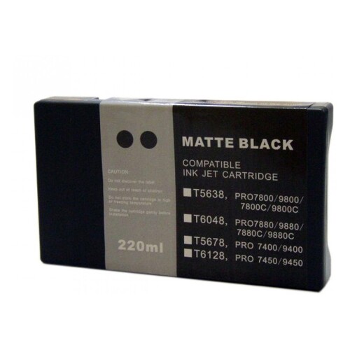 Tinteiro Compatível Epson T5678 Preto Matte C13T567800 220ml - Compativel CPT-ET567800