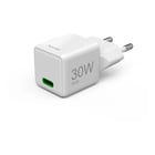 Carregador USB-C PD/QC 30W Super Mini-Charger Branco - Hama HAM201982