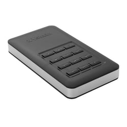 VERBATIM HDD 2.5" 2TB STORENGO SECURE C/ KEYPAD ACCESS USB-C - Verbatim 53403