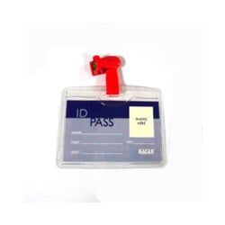 Porta Nomes Horizontal Mola 100x70mm Eagle 12un (cinza, verde, e azul) - Eagle 190EAEC006-1